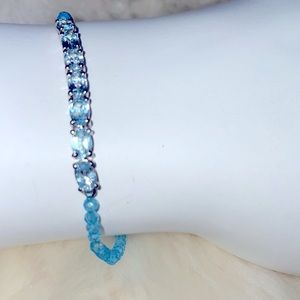 Blue Topaz Bracelet